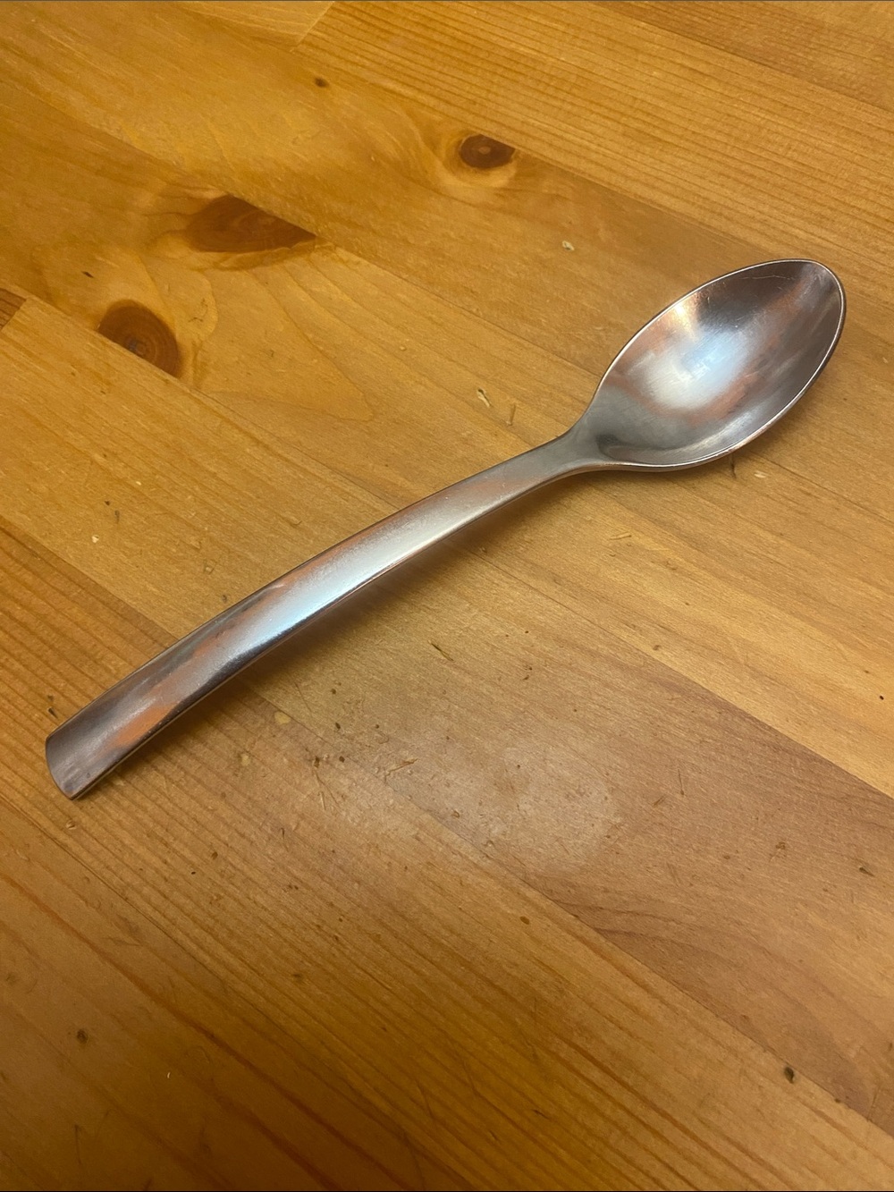 Stainless Steel TeaSpoon With Sleek Silver Finish